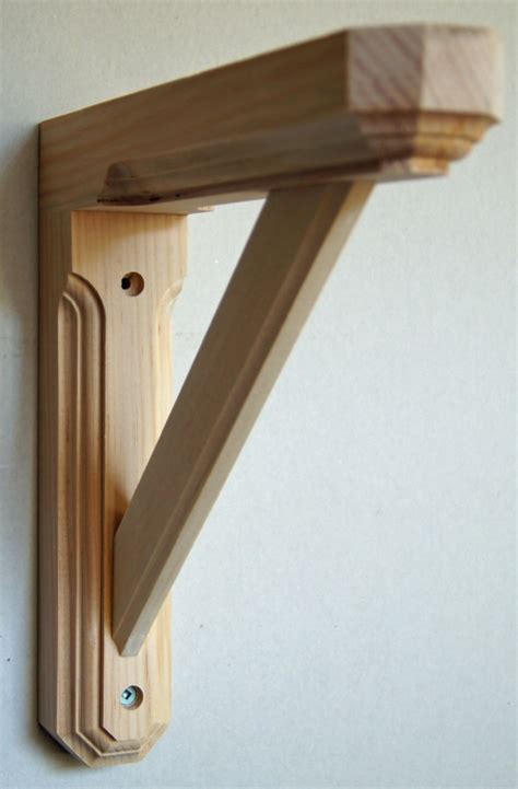 wooden wall shelf with metal brackets|unfinished wooden shelf brackets.